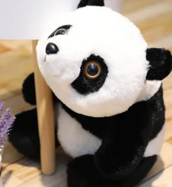 Sale La compagnie de la peluche Peluche panda doux