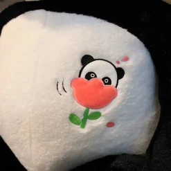 Discount La compagnie de la peluche Peluche panda géant avec une fleur