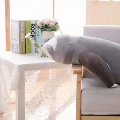 Discount La compagnie de la peluche Peluche paresseux gris doux enfant cocooning hiver