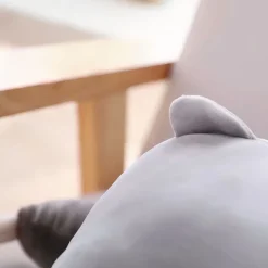 Discount La compagnie de la peluche Peluche paresseux gris doux enfant cocooning hiver