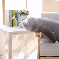 Discount La compagnie de la peluche Peluche paresseux gris doux enfant cocooning hiver