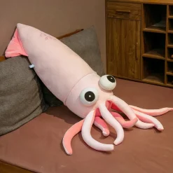 Online La compagnie de la peluche Peluche pieuvre calamar géant océan doux enfant