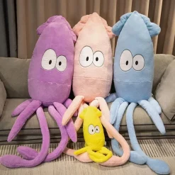 New La compagnie de la peluche Peluche pieuvre géante aux gros yeux