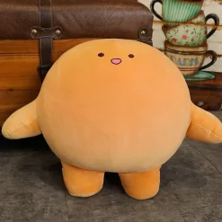 Sale La compagnie de la peluche Peluche pieuvre Kirby orange douce câlin enfant