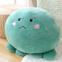 New La compagnie de la peluche Peluche pieuvre élégante et colorée