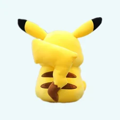 La compagnie de la peluche Peluche Pikachu joyeux câlin jaune doux enfant