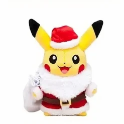 Clearance La compagnie de la peluche Peluche Pikachu Noël festive douce hiver câlin enfant