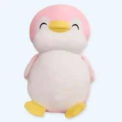 Online La compagnie de la peluche Peluche pingouin rose doux compagnon enfant hiver chaleureux