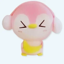 Best La compagnie de la peluche Peluche pingouin rose doux hiver cache oreilles cozy