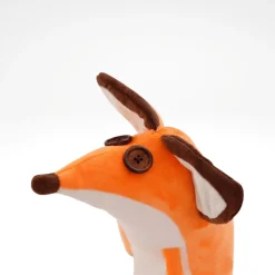 Hot La compagnie de la peluche Peluche renard à boutons