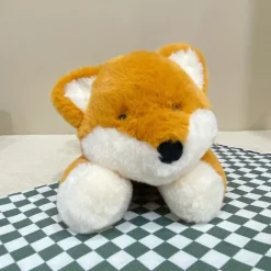 Outlet La compagnie de la peluche Peluche renard à fourrure mignon