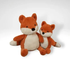 Discount La compagnie de la peluche Peluche renard assis tout doux