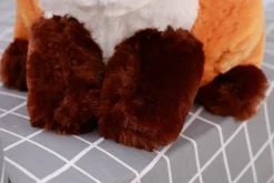 Online La compagnie de la peluche Peluche renard mignon à la grosse tête