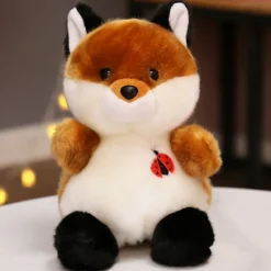 Sale La compagnie de la peluche Peluche renard tout mignon et tout doux