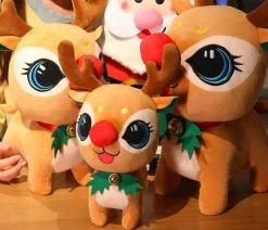 Online La compagnie de la peluche Peluche renne du père Noël