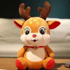 Online La compagnie de la peluche Peluche renne du père Noël