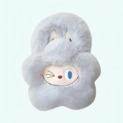 Sale La compagnie de la peluche Peluche sac à main style Labubu doux fourrure hiver mignon