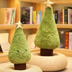 New La compagnie de la peluche Peluche sapin de noël avec son étoile