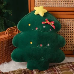 Sale La compagnie de la peluche Peluche sapin de Noël coloré