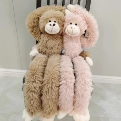 New La compagnie de la peluche Peluche singe à câlins