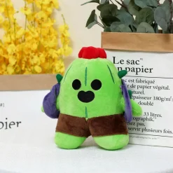 Clearance La compagnie de la peluche Peluche Spike Brawl Stars douce et colorée enfant