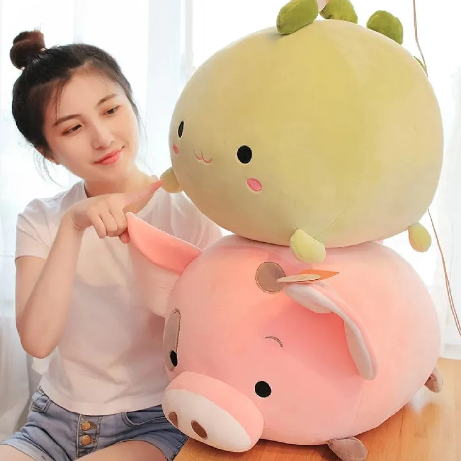 Best La compagnie de la peluche Peluche squishmallow dinosaure vert
