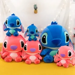 Sale La compagnie de la peluche Peluche squishmallow Stitch bleu et doux