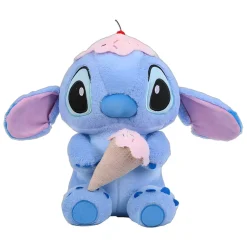 Discount La compagnie de la peluche Peluche Stitch bleu douce et mignonne avec glace