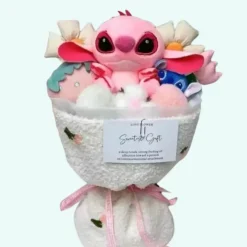 Outlet La compagnie de la peluche Peluche Stitch ou Angel douce Disney câlin enfant