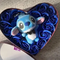 Best La compagnie de la peluche Peluche Stitch romantique douce cadeau Disney amoureux