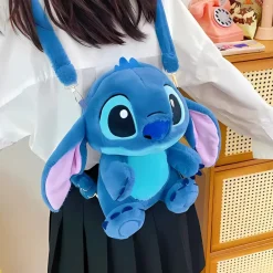 Online La compagnie de la peluche Peluche Stitch sac à dos doux univers Disney enfant