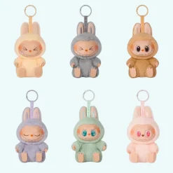 Hot La compagnie de la peluche Peluche style Labubu assise velours doux