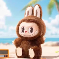 Hot La compagnie de la peluche Peluche style Labubu assise velours doux