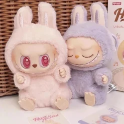 Hot La compagnie de la peluche Peluche style Labubu assise velours doux