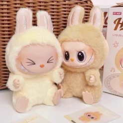 Hot La compagnie de la peluche Peluche style Labubu assise velours doux