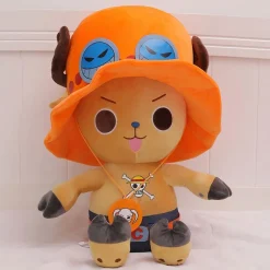 Outlet La compagnie de la peluche Peluche Tony Chopper One Piece pirate orange doux