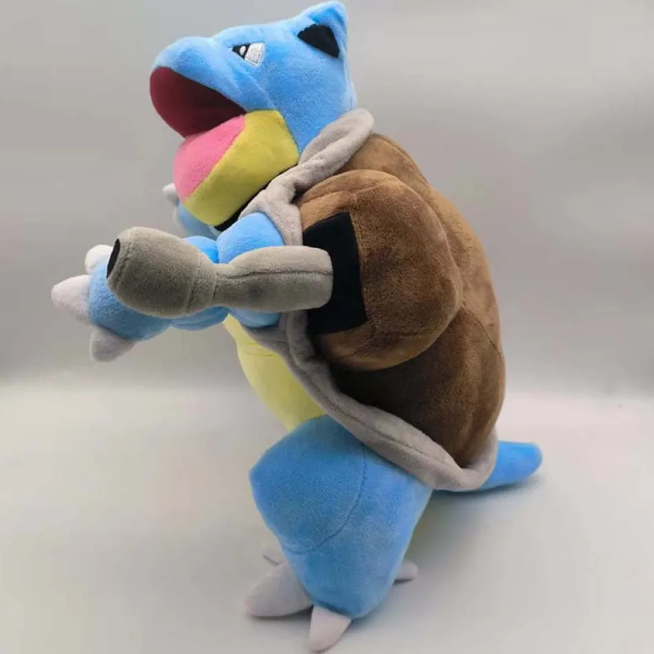 Sale La compagnie de la peluche Peluche tortank pokémon carapace blindée et double canon