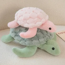 New La compagnie de la peluche Peluche tortue douce et colorée