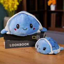 Best La compagnie de la peluche Peluche tortue réversible