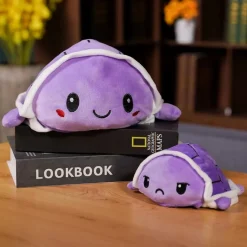 Best La compagnie de la peluche Peluche tortue réversible