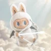 Sale La compagnie de la peluche Peluche type Labubu ange blanc Zimomo