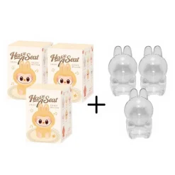 Online La compagnie de la peluche Peluche type Labubu assise boîte mystère