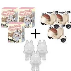 New La compagnie de la peluche Peluche type Labubu debout boîte mystère