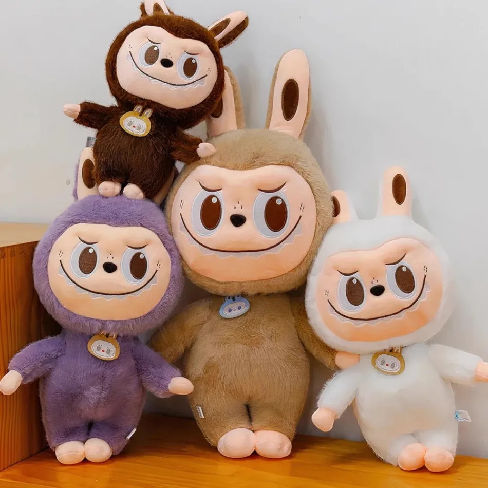 New La compagnie de la peluche Peluche type Labubu géante