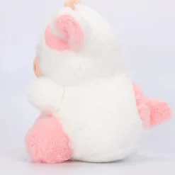 Clearance La compagnie de la peluche Peluche vache rose et toute petite