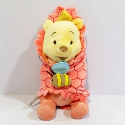 Sale La compagnie de la peluche Peluche Winnie l’Ourson douce couverture réconfort enfant