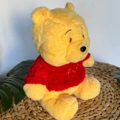 New La compagnie de la peluche Peluche Winnie ourson berceuse douce câline respirante