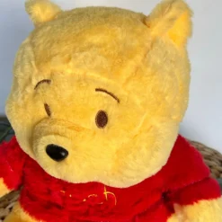 New La compagnie de la peluche Peluche Winnie ourson berceuse douce câline respirante