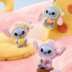 Outlet La compagnie de la peluche Peluches style Labubu Stitch en tenue