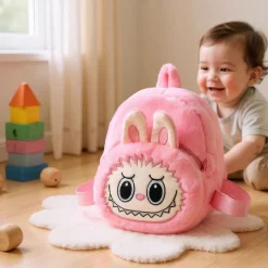 Online La compagnie de la peluche Sac à dos en peluche style Labubu